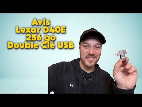 Avis Lexar D40E 256 Go Double Clé USB
