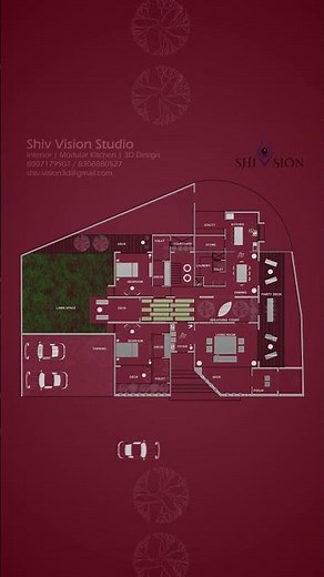 Interior Floor Plan Presentation for Clients | Professional Design Showcase3️⃣