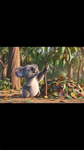 Baby Koala’s Funniest Fall Ever! 😂🌿 | Super Cute Animation