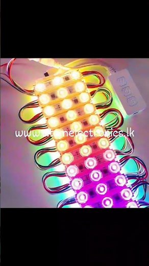 WS2811 Pixel LED Module Testing