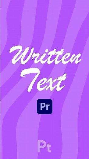 Handwriting Text Effect in Premiere Pro