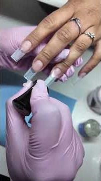 acrylic full set step by step #acrylicnails #acrylicnailstutorial