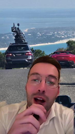 Ferrari Amalfi Spyder em Portugal a Gravar