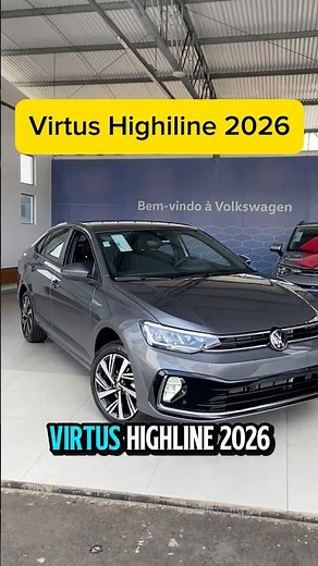 💥VIRTUS HIGHLINE 2026. A RESPECTABLE SEDAN, PLENTY OF SPACE AND TECHNOLOGY, 128 HORSEPOWER TURBO.