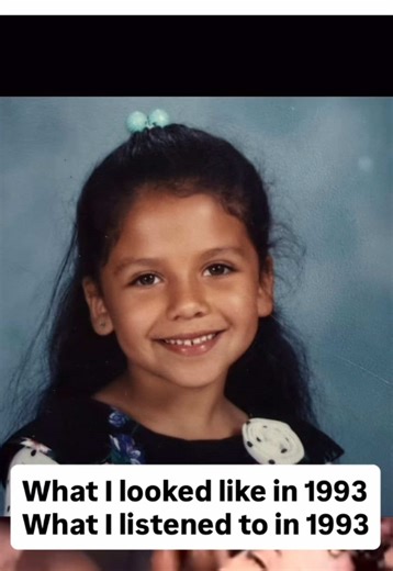 The 90s were the elite era. What I looked like in 1993 vs what I was listening to. Raised by older cousins so 90s music like Whatta Man by Salt N Pepa was always playing. #90skid #90smusic #throwback #trend #fyp