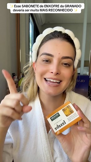 A Maneira correta de usar o sabonete de enxofre🥰✨ #sabonete #sabonetedeenxofre #acneskincare #granado | Roberta Friias