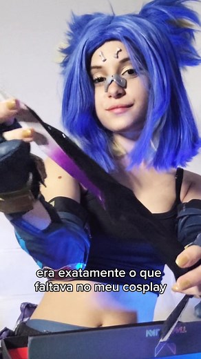 Unboxing da Elden Store: Faca Singularidade e Suporte #neon #neoncosplay #valorantcosplay