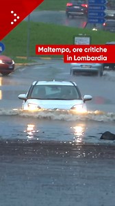 Maltempo in Lombardia, auto costrette a guadare un sottopasso a Lomazzo. Tra i mezzi anche un carro armato a rimorchio | Local Team