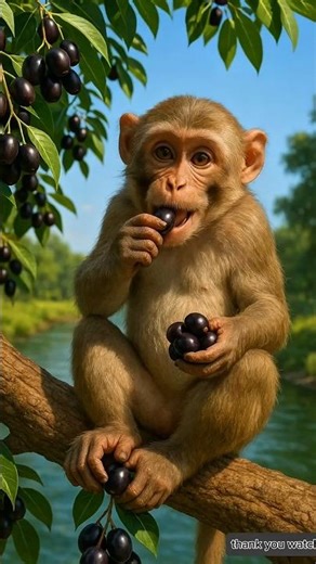 The Clever Monkey Who Outsmarted a Crocodile