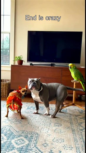 Sweet Animal Moment But WAIT For The End 😱🥹 #AnimalLove #EndIsCrazy