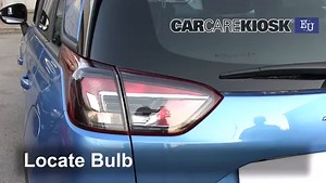 Brake Light Replacement: 2018 Opel Crossland X SE 1.2L 3 Cyl.