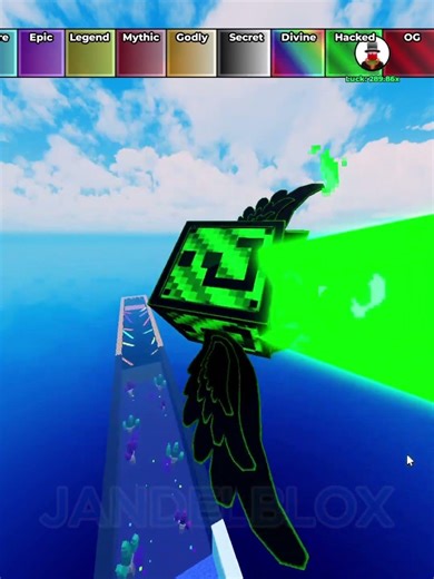 I RISKED IT IN THE CELESTIAL ZONE... Kick a Lucky Block! #roblox
