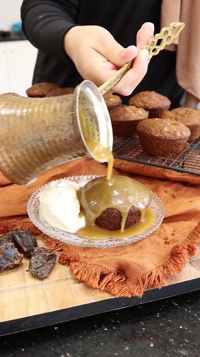 Mini Sticky Date Pudding Recipe with Butterscotch Sauce