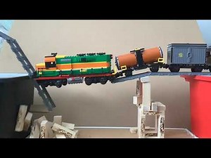 lego train crash compilation #11