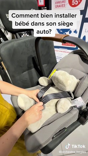 Comment installer un siège auto pour bébé en toute sécurité