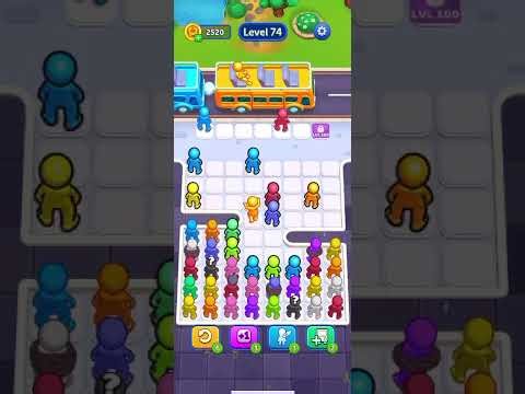 Bus Jam Level 74 Walkthrough Solution