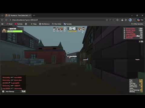 Krunker hacker, just get him banned bruh