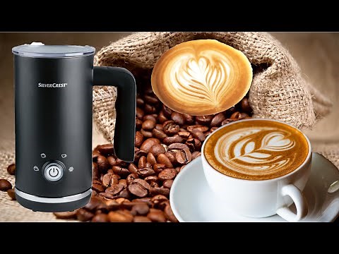 Silvercrest Milk Frother SMAS 600 A1 Unboxing Testing