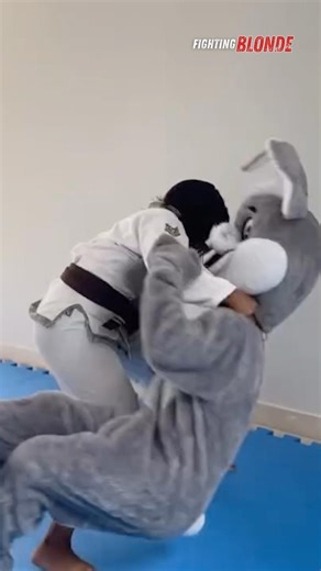 Bugs Bunny Caught in an Armbar! 🐰🥋
