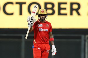 KL Rahul leads the way with 91(50)
