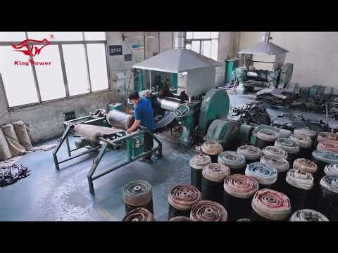 Wrapped Belt Production Process#VBelt #RubberBelt #IndustrialBelts #AutomotiveParts