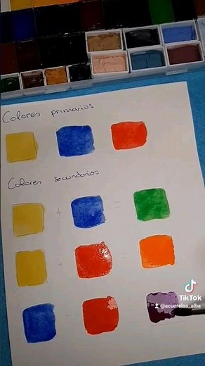 Teoria del color 🎨 Colores primarios y secundarios