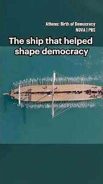 The ship that helped shape democracy #athens #ancientgreece #ancienthistory #history