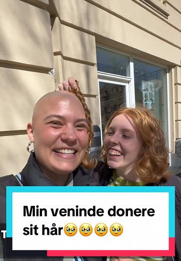 Paryk donation: Min veninde donerede sit hår – jeg får nyt hår