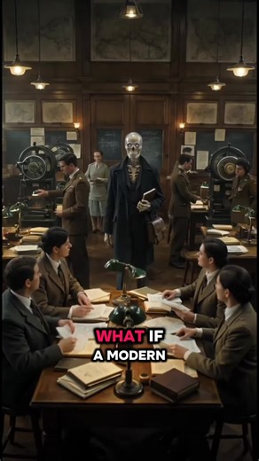 What if a modern cryptograph was sent to a #ww2 code breaking centre? #history #explained #whatif #timetravel