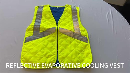 Hybrid Cooling Vest Advanced Cooling Technology 5-10 Hours Lasting Cooling Breathable Fabric Waterproof Unisex 12-Degree Cooler