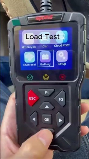 Topdiag M60 OBD2 Scanner Motorcycle Vehicle ECU Reset Fault Code