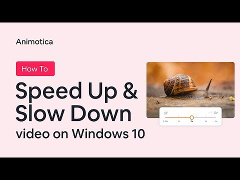 How To Change Video Speed [Windows 10 Tutorial] FREE & EASY