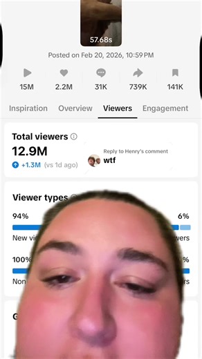 Replying to @Henry #greenscreen it’s heart breaking honestly 😩😩😩 ain’t my first account to go viral either and not make a dollar cuz of the follow count Lls