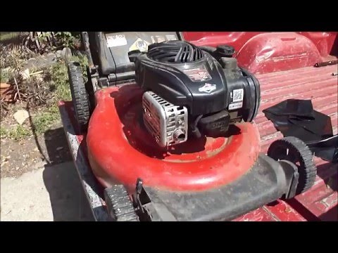 Lawn Mower Repair - Won't Start After Rain - Water in Fuel