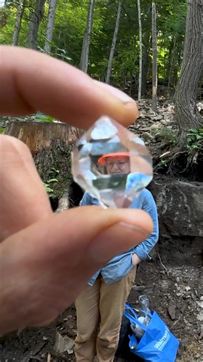 Super Clear Herkimer Diamond found at Mohawk Valley Mineral Mining Inc | The Crystal Collector