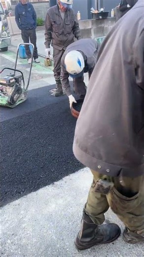 Satisfying road work! 🏗️✨ #shorts