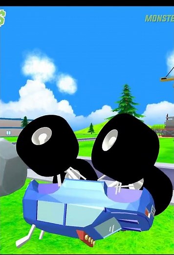 Monster jeep vs Alien