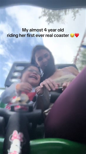 Emotional Rollercoaster: My Daughter's First Coaster Ride