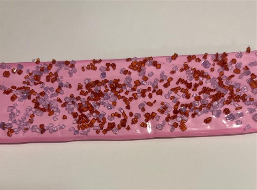 Cherry Taffy Bar With Sprinkles - Nostalgic Treat - Etsy
