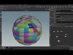 houdini : copy to point random object variant