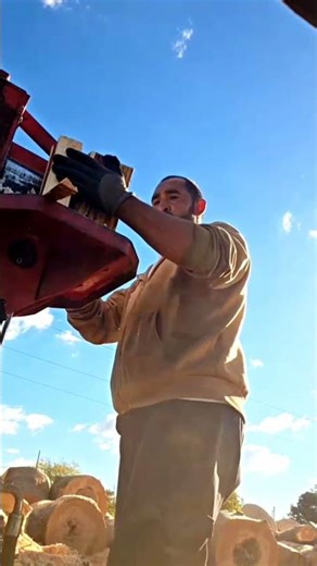 #woodwork Log splitter