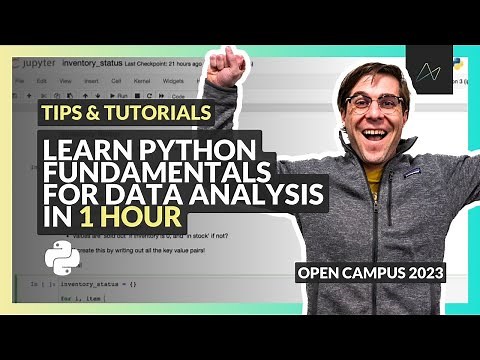 Learn Python Fundamentals for Data Analysis In 1 Hour