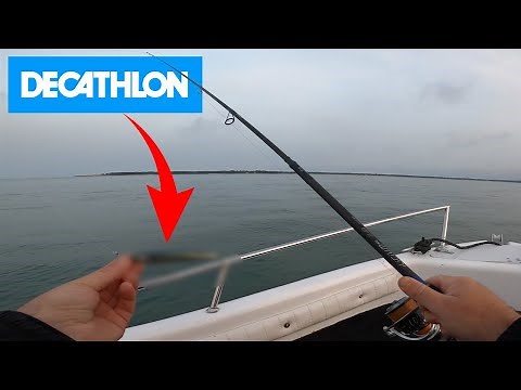 I FISH FOR ALL FISH with this DECATHLON LURE! (sea fishing for sea bass and cuttlefish Arcachon)
