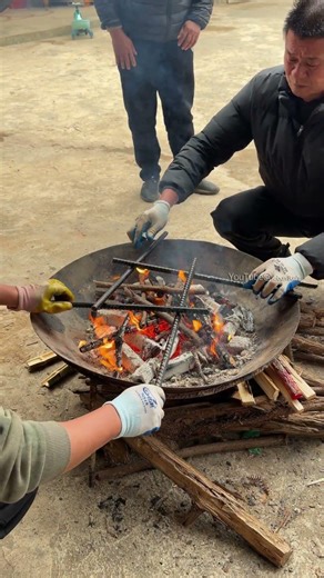 Perfect Combo Wok & Rebar Outdoor Cooking Hack