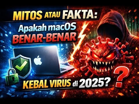Mitos atau Fakta: Apakah macOS BENAR-BENAR Kebal Virus di 2025?