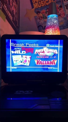 Sneak Peeks Menu from Power Rangers S.P.D. : Volume 4: Boom 2005 DVD