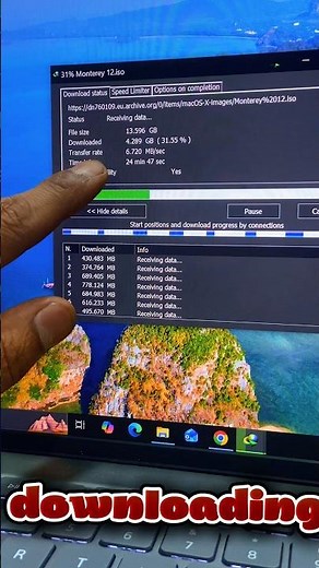 Download large files 10x faster #tips #hacks #pc