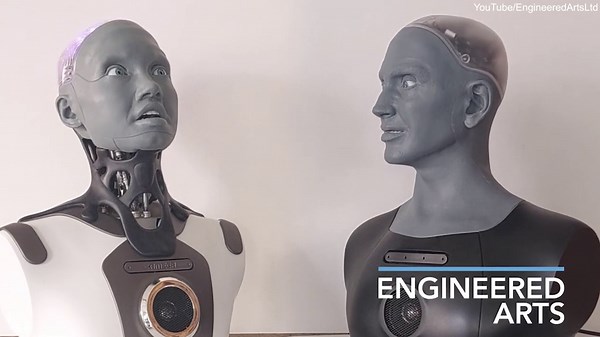 World's most advanced humanoid robots go on a rather awkward date together