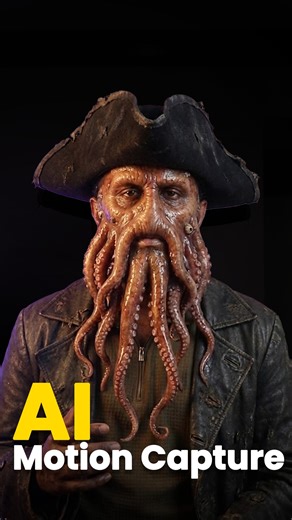 Upgrade.With_AI on Instagram: "🎥 AI Motion Capture — No Suit. No Sensors. No Setup. Using Kling or Higgsfield, you can create full AI motion capture easily. Just upload any video and turn it into complete body + facial motion capture. ✨ No mocap suit ✨ No markers ✨ No hardware ✨ Expression editing included Perfect for AI films, VFX shots, animations, ads, and content creation. If you can shoot a video, you can create motion capture. 🔗 Get access here: GoToWebsite AI just removed all the barrie