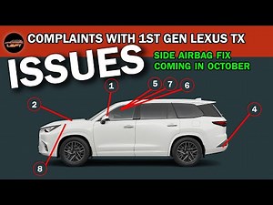 Lexus TX Has Complaints according to owners!